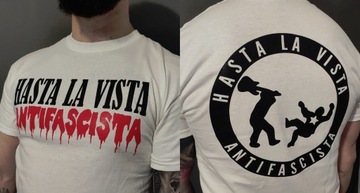 Koszulki Hasta La Vista Antifascista Skinhead