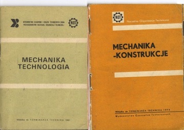 MECHANIKA TECHNOLOGIA KONSTRUKCJA NOT