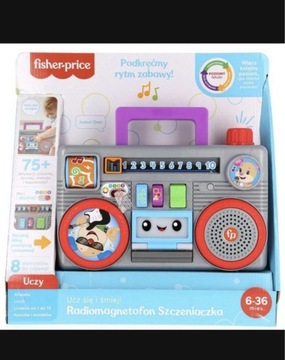 Radiomagnetofon szczeniaczka Fisher price