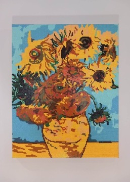 ,,Słoneczniki" van Gogha - haft diamentowy