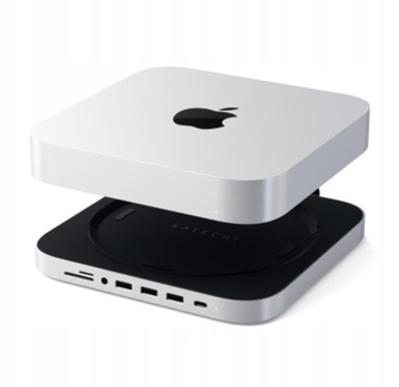 Satechi Aluminum Hub podstawka Mac Mini USB-C SD