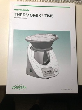 Thermomix TM5 INSTRUKCJA OBSŁUGI FABRYCZNA NOWA