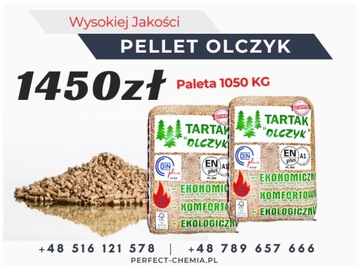 Pellet Olczyk EnPlus A1 6mm - 1050KG - Paleta