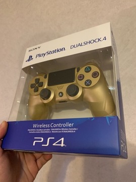 Pad Sony PS4 PlayStation 4 NOWY! Gwarancja - Złoty