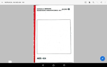 MAGNETOFON MDS-454 INSTRUKCJA SERWISOWA DIORA PDF