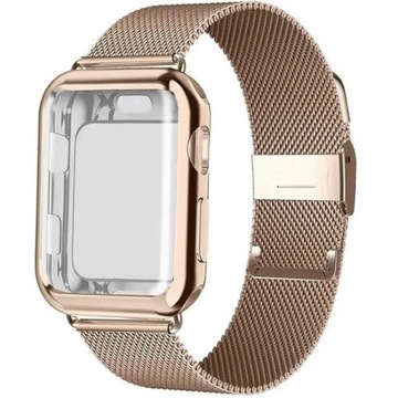 Bransoleta Mediolańska + Etui do Apple Watch 41mm