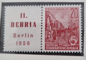 Niemcy NRD 1959 plan 5 letni przywieszką idealny