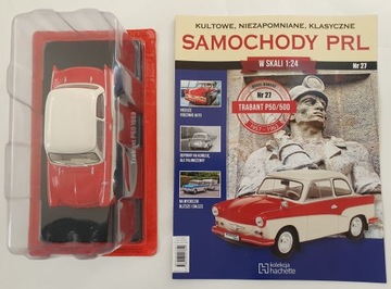 SAMOCHODY PRL Nr 27 TRABANT P50/500 Hachette 