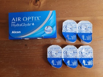 Soczewki kontaktowe Air Optix Hydraglyde -6.75 5sz