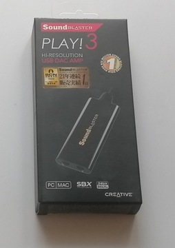 Karta dźwiękowa CREATIVE Sound Blaster PLAY! 3