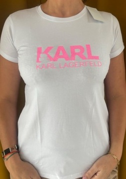 T-shirt karl m damski 