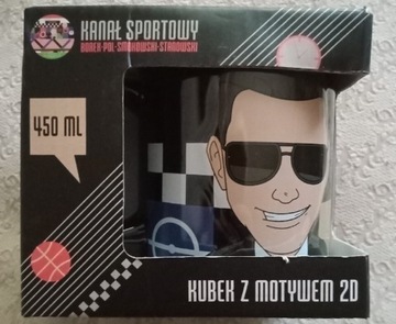 Kanał sportowy kubek z motywem 2d 450ml