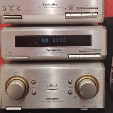 Wieża Technics SC-HD 350 + 2 Głośniki