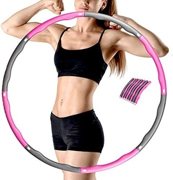 Hula Hoop regulowane odchudzające 100cm fitness