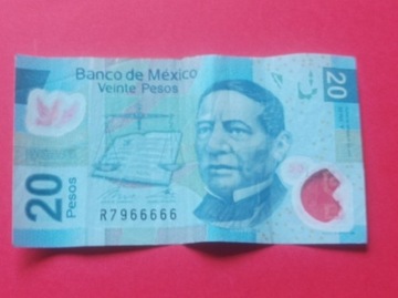 Meksyk 20 pesos 2016 Seria Y