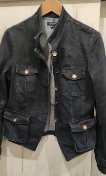 Damska kurtka jeansowa granatowa MARK, 40