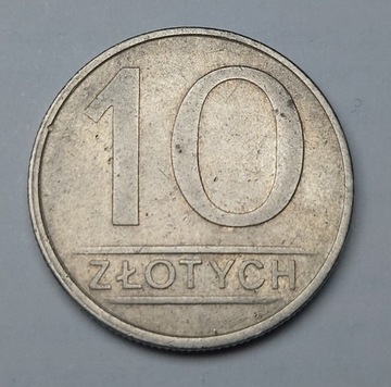 Moneta 10 złoty - 1986 rok