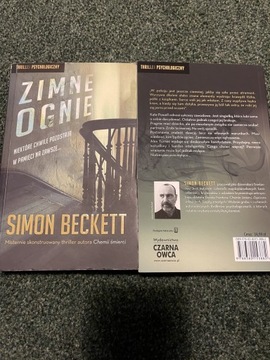 Simon Beckett Zimne ognie