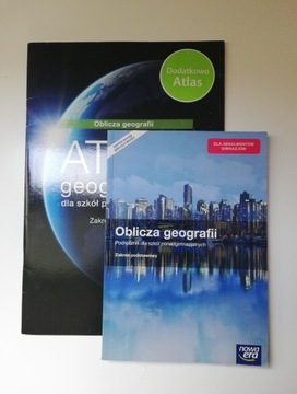 Oblicza geografii podręcznik i atlas - podstawowy