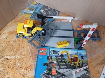 Lego City 7936 przejazd kolejowy