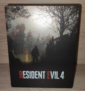 STEELBOOK Z GRY RESIDENT EVIL 4 REMAKE PS4 PS5