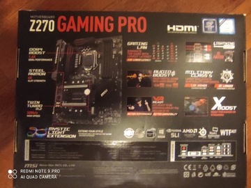 Z270 Gaming pro (MSI)