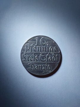 Moneta 10 fenigów 1923r