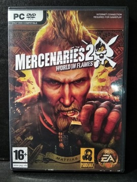 PC DVD Mercenaries 2 World In Flames Angielska