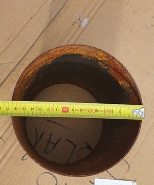 Rura kominowa czarna fi 160 24 cm