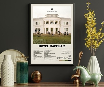 Plakat w ramce SBM "Hotel Maffija 2" | A3