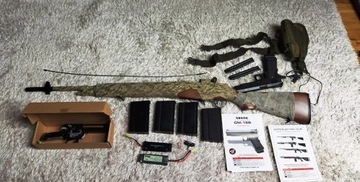 ASG M14, CM. 128S Mosfet, magazynki, kabura...