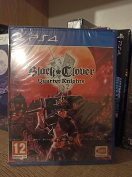 Black Clover Quartet Knights PS4 Unikat Nowa Folia