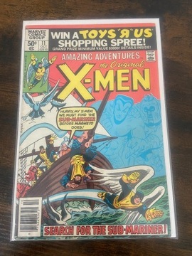 Amazing Adventures the Original X-Men #11 Oct 1980