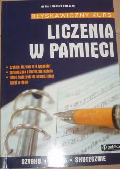 Kurs liczenia w pamięci Matematyka Arytmetyka