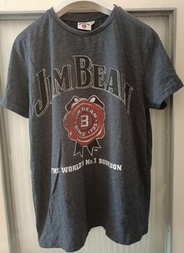 T-SHIRT MĘSKI JIM BEAM BOURBON VINTAGE L