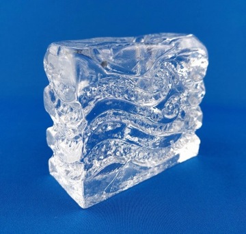 Wazon INGRID Glasshütte Blockkristal Ice Block 