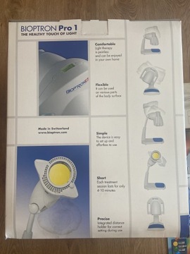 Bioptron Pro 1 na statywie + koloroterapia