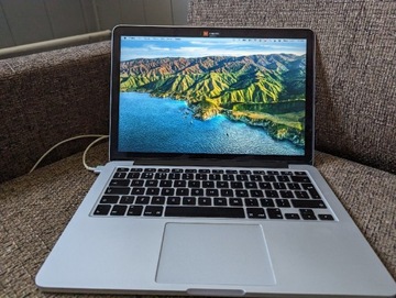 MacBook Pro 8GB+1TB (Retina, 13" Mid 2014) Srebrny