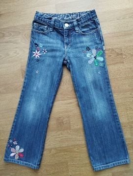 BABY GAP JEANSY SPODNIE RO 110 116 REGULACJA PASIE