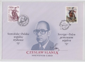 Czesław Słania - karnet z 1998 roku