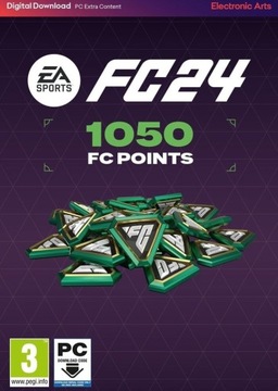 EA SPORTS FC 24 - 1050 Ultimate Team Points (PC)