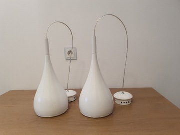 Lampy wiszące 2 sztuki - wymiary: ~15cmx~35cm
