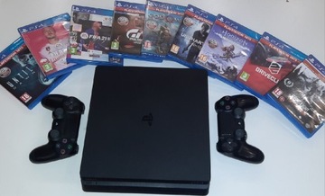 Konsola Sony PlayStation 4 (PS 4) 500GB + 9 gier