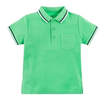 COOL CLUB Koszulka polo zielona - NOWA - 170