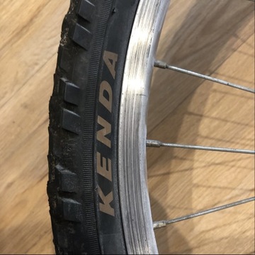 Koło rowerowe napędowe SHIMANO ACERA X-7 przeżytek