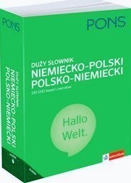 PONDS. DUŻY SŁOWNIK NIEMIECKO-POLSKI POLSKO-NIEMIE