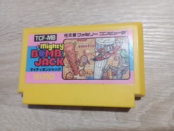 Pegasus gry Mighty Bomb Jack. Oryginalna Famicom 