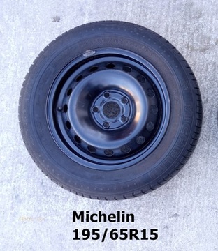 Koło zapasowe 15' cali 5x108 otw.61 ET50 Michelin