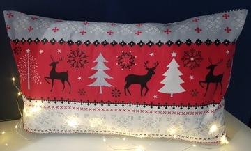 Poduszki świąteczne dekoracje z wypełnieniem 40x60