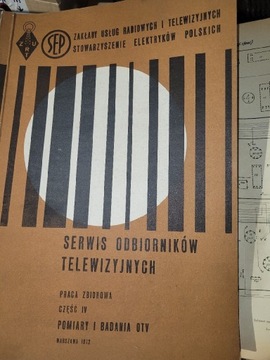 Serwis Odbiorników Telewizyjnych 1972r.